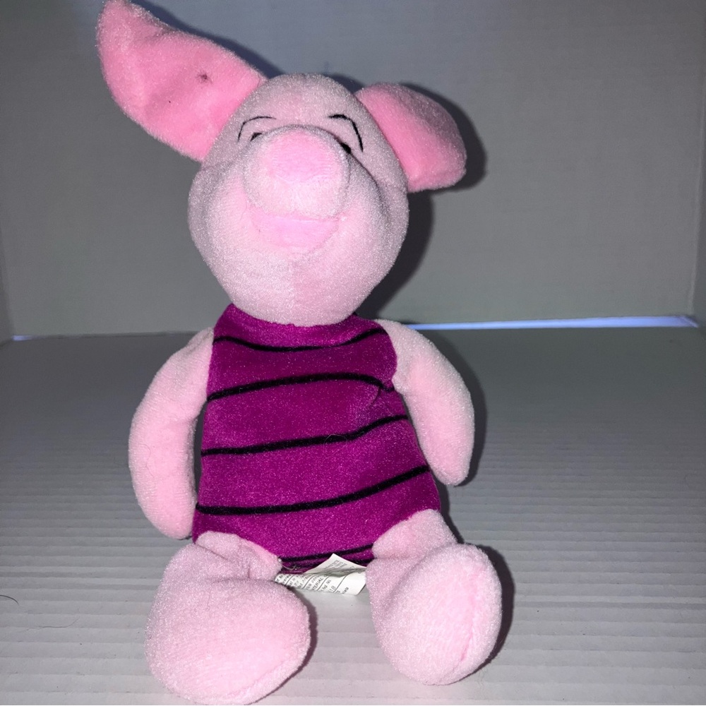 Disney Piglet from Winnie the Pooh & Friends Small Plush Pink 8”‎